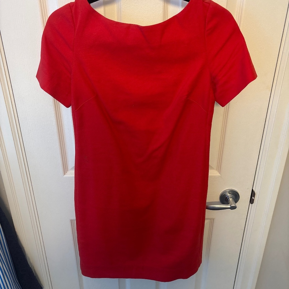 Red bow dress